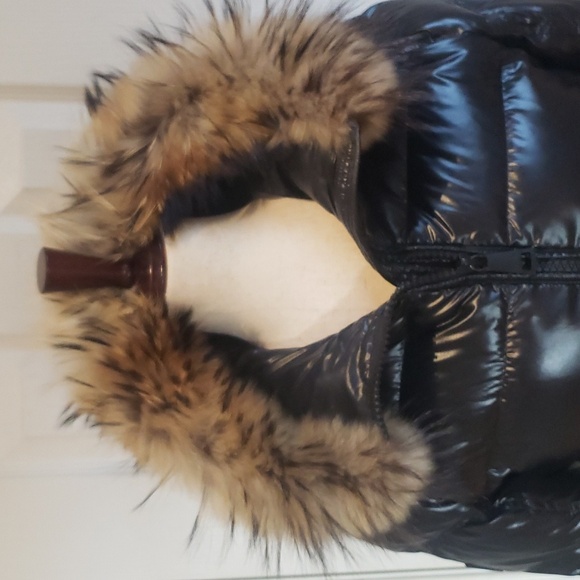 SAM. "Blake" Down Puffer Jacket with Real Fox Fur Hood || NWOT || Size Medium - Picture 6 of 15